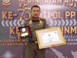 Mantap!!! Satpol PP Tangsel Mendapat Penghargaan dari Mendagri