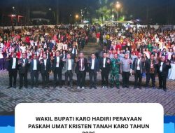 Ribuan Umat Kristen Padati Open Stage Mejuah Juah Berastagi