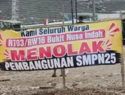 Belum Ada Ijin Warga, Pembangunan SMPN 25 Empat Lantai di Tangsel Tertunda